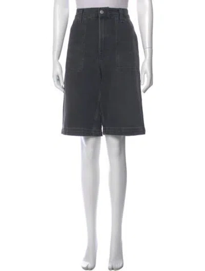 Pre-owned 6397 Knee-length Shorts In Gray