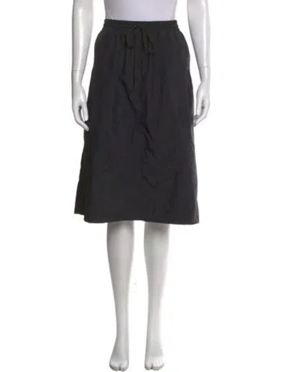 Pre-owned 6397 Knee-length Skirt In Black