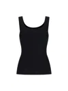 6397 Tank Top In Maglia In Black
