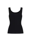 6397 Tank Top In Maglia In Black