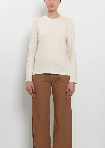 6397 Long Sleeve Mini Boy Cotton T-shirt In Sand