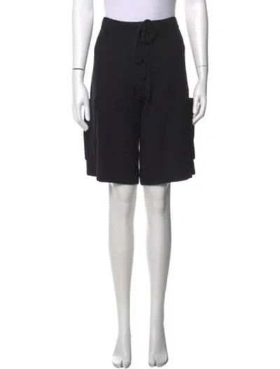 Pre-owned 6397 Merino Wool Knee-length Shorts In Blue