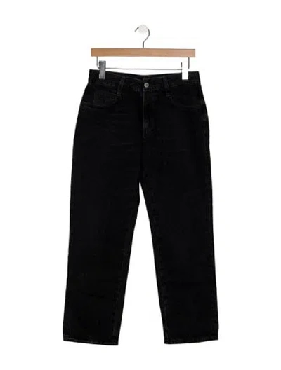 Pre-owned 6397 Mid-rise Straight Leg Jeans W/ Tags In Blue