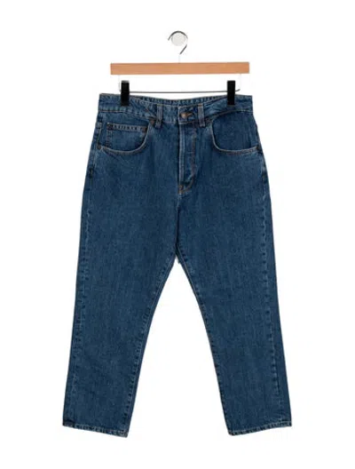 Pre-owned 6397 Mid-rise Straight Leg Jeans W/ Tags In Blue