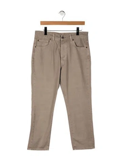Pre-owned 6397 Mid-rise Straight Leg Jeans W/ Tags In Grey