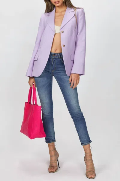 6397 Mini Skinny Jean In Dark Used Blue In Multi