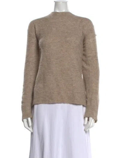 Pre-owned 6397 Mock Neck Sweater In Neutrals