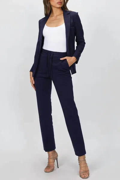 6397 New Track Pant In Midnight In Blue
