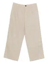 6397 Pleated-front Trousers In Neutral
