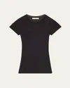 6397 Ribbed Crewneck Tee