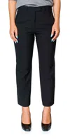 6397 SEAMED TROUSERS IN BLACK