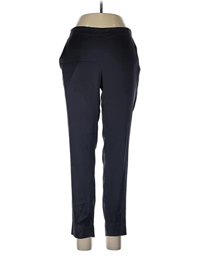 Pre-owned 6397 Silk Pants In Black