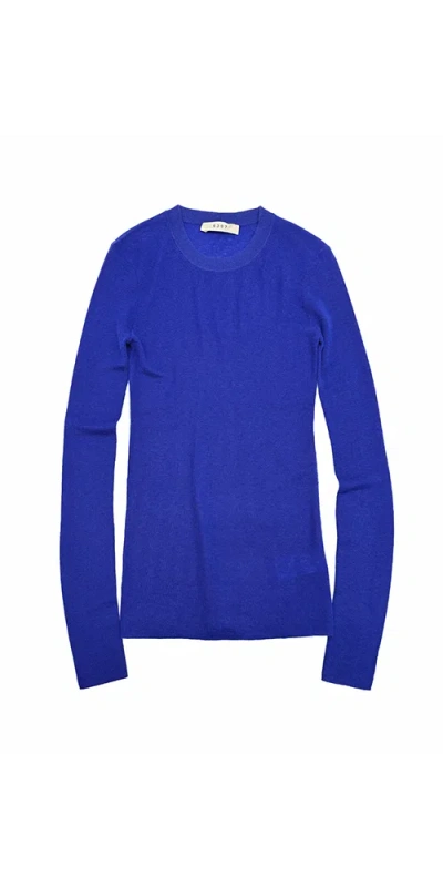 6397 Skinny Crew Ultramarine In Blue