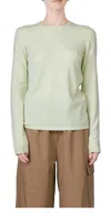 6397 Skinny Crewneck Pale Mint In Multi