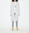6397 Stadium Coat In Grey Heather In Gray