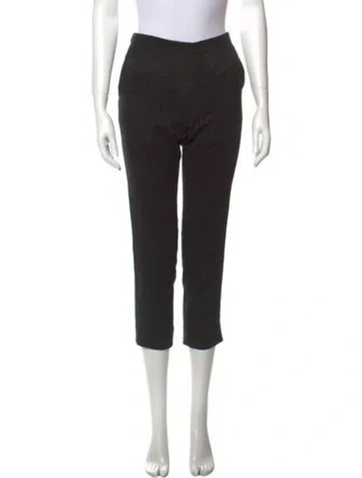 Pre-owned 6397 Straight Leg Pants In Black
