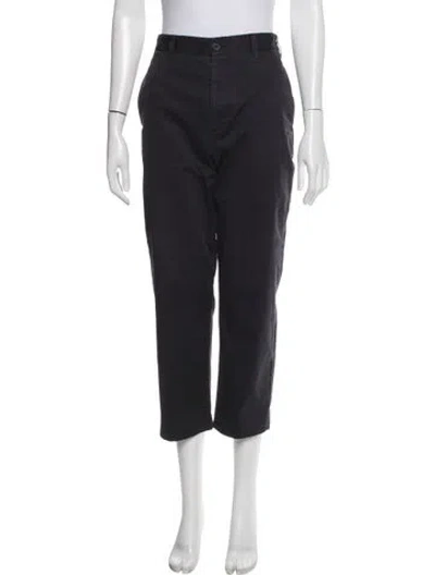 Pre-owned 6397 Straight Leg Pants In Black