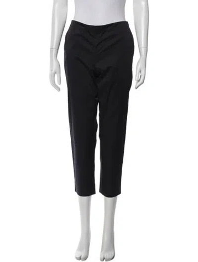 Pre-owned 6397 Straight Leg Pants In Black