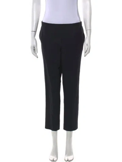 Pre-owned 6397 Straight Leg Pants In Black