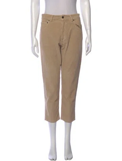Pre-owned 6397 Straight Leg Pants In Neutral