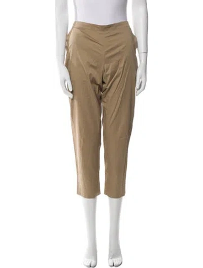 Pre-owned 6397 Straight Leg Pants In Neutral