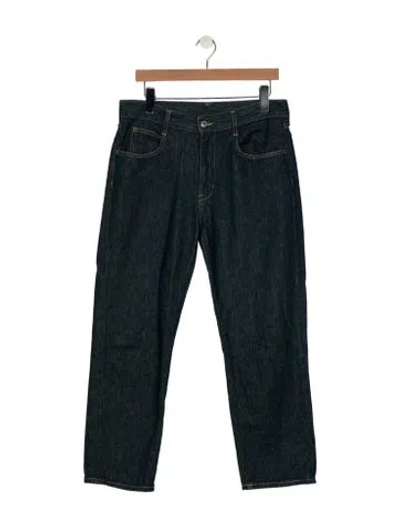 Pre-owned 6397 Straight-leg Jeans In Blue