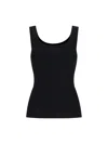 6397 Tank Top In Maglia In Black