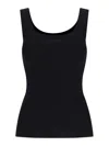 6397 Tank Top In Maglia In Black