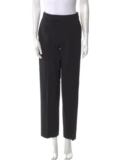 Pre-owned 6397 Virgin Wool Straight Leg Pants W/ Tags In Neutral