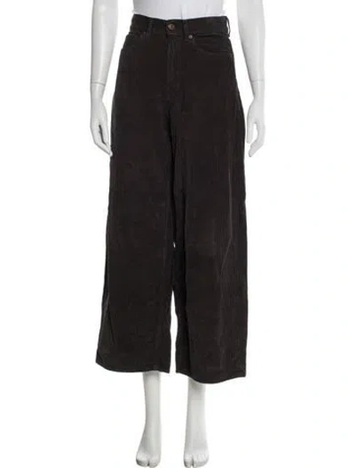 Pre-owned 6397 Wide Leg Pants In Black