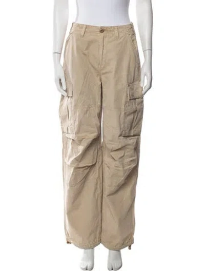 Pre-owned 6397 Wide Leg Pants In Neutrals