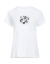 6397 Woman T-shirt White Size L Cotton In White