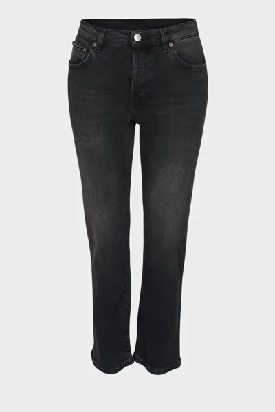 6397 Women's Vintage Straight Leg Jean In Black
