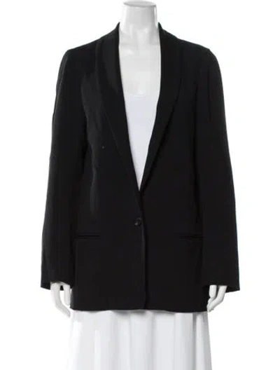 Pre-owned 6397 Wool Blazer In Black