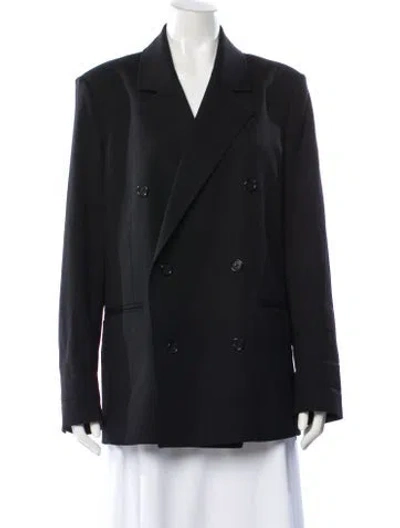 Pre-owned 6397 Wool Blazer In Blue