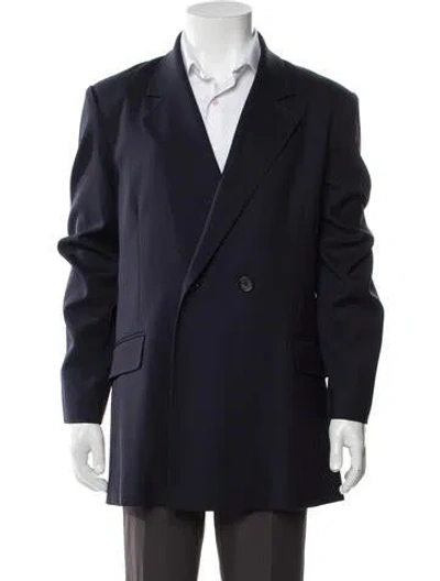 Pre-owned 6397 Wool Blazer W/ Tags In Blue