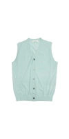 6397 Wool Cashmere Button Vest