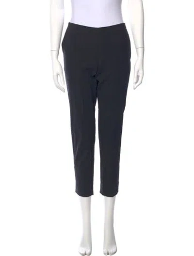 Pre-owned 6397 Wool Straight Leg Pants In Blue