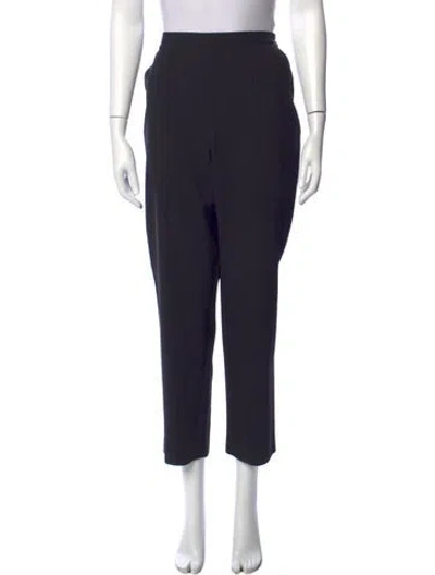 Pre-owned 6397 Wool Straight Leg Pants In Blue