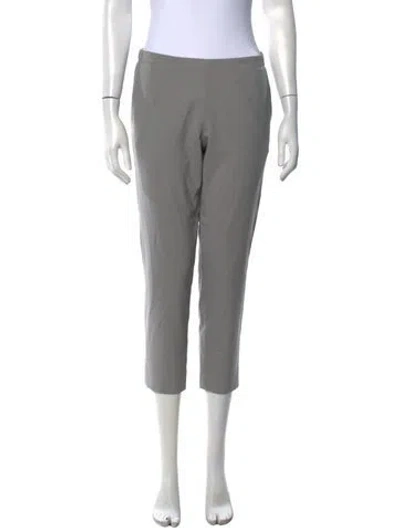 Pre-owned 6397 Wool Straight Leg Pants In Grey