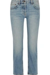 THE ROW ASHLAND CROPPED MID-RISE STRAIGHT-LEG JEANS