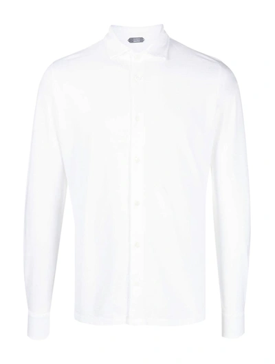 ZANONE BUTTON-DOWN FASTENING SHIRT