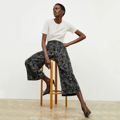 M.m.lafleur The Zhou Culotte - Washable Silk In Symphony Print
