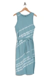 Splendid Celeste Maxi Dress In Emerald Bay Tie Dye
