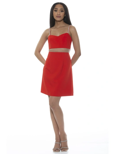 Alexia Admor Eloise Dress In Red
