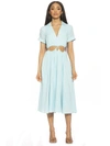 Alexia Admor Cassidy Midi Dress In Sky Blue