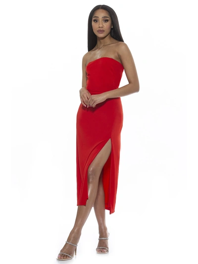 Alexia Admor Camden Dress In Red
