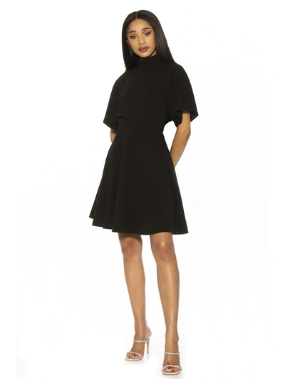Alexia Admor Autumn Dress In Black