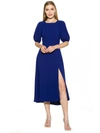 Alexia Admor Blaire Midi Dress In Blue