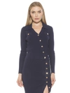 Alexia Admor Margot Sweater In Blue